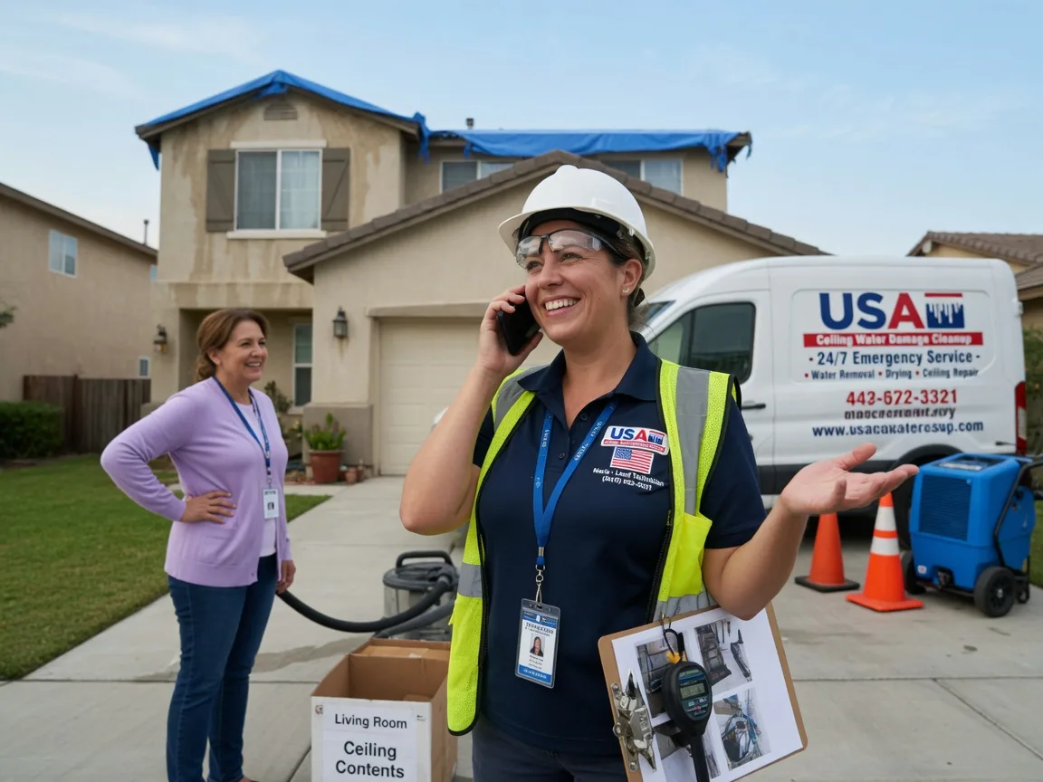 Ceiling Water Damage Restoration Valencia, CA FAQs